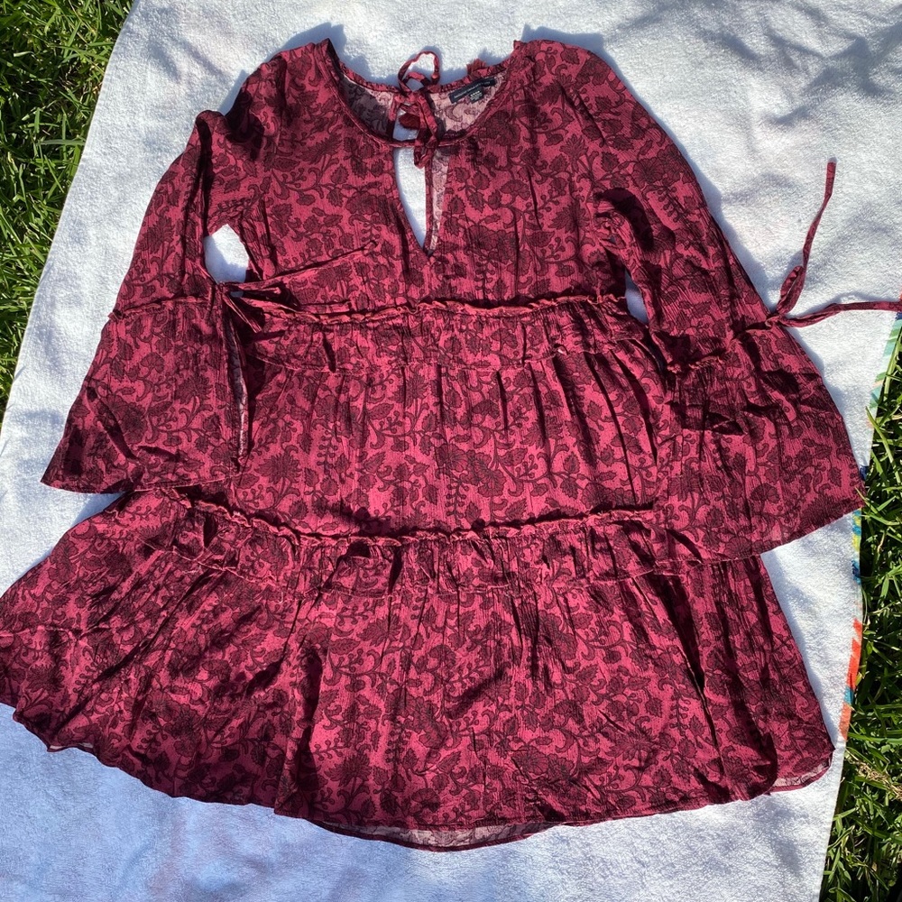 American Eagle Floral Boho-style Dress